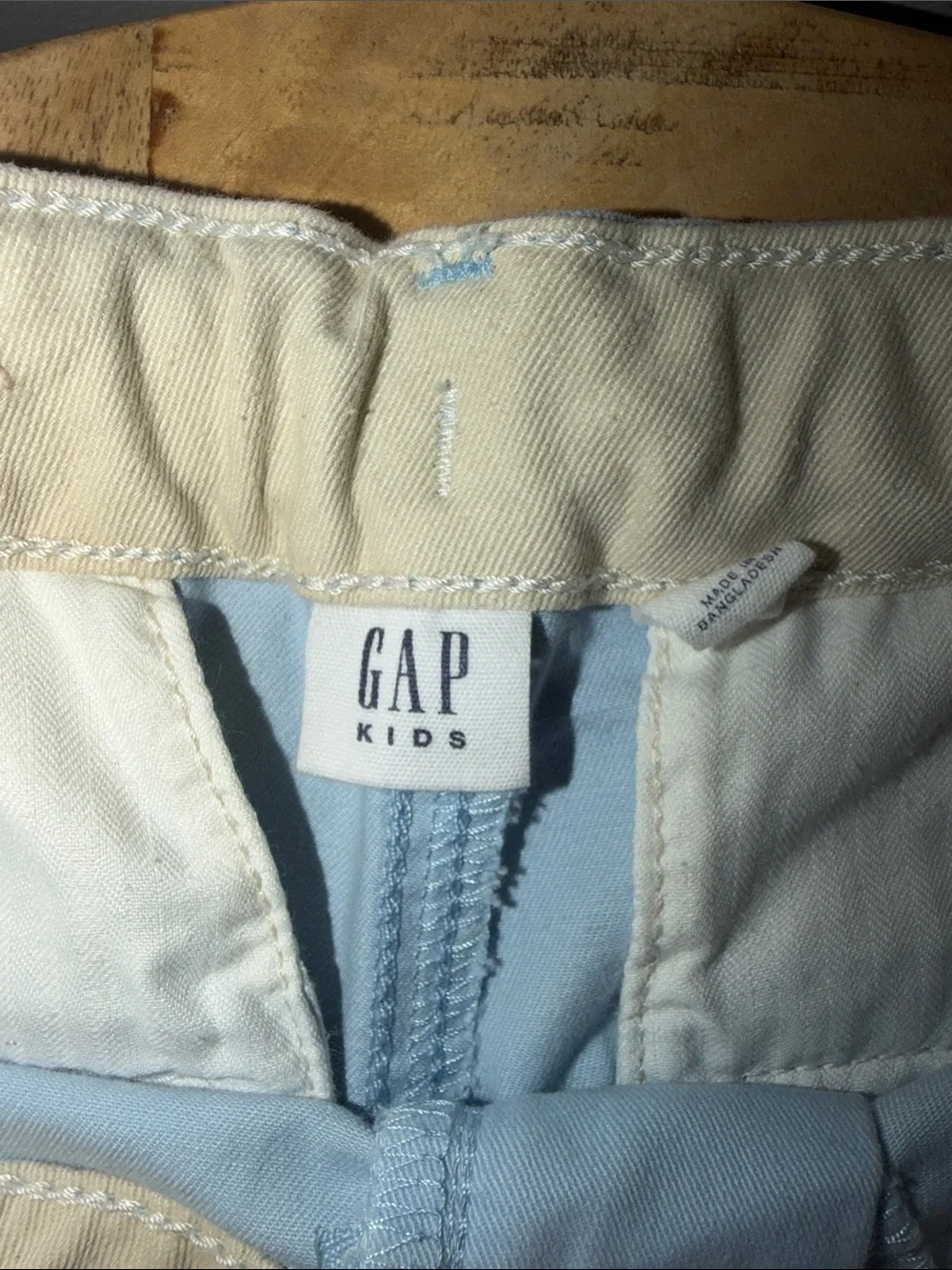 Boy’s Light Blue Cotton Chino Shorts